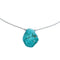 Liquid Sterling Silver Native American Turquoise Necklace JX126745